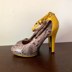 Animal Print Heels